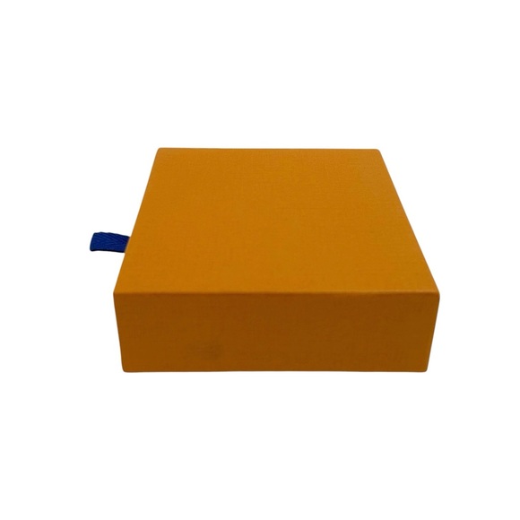 AUTHENTIC LOUIS VUITTON Gift box Drawer style Luxury Presentation Orange Blue - Picture 8 of 10